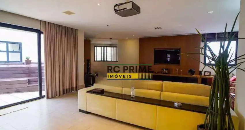 Cobertura com 4 dormitórios à venda, 357 m² por r$ 2.999.000,00 - jardim - santo andré/sp