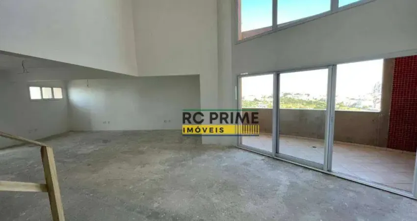 Apartamento duplex com 5 dormitórios à venda, 275 m² por r$ 2.700.000,00 - vila assunção - santo andré/sp