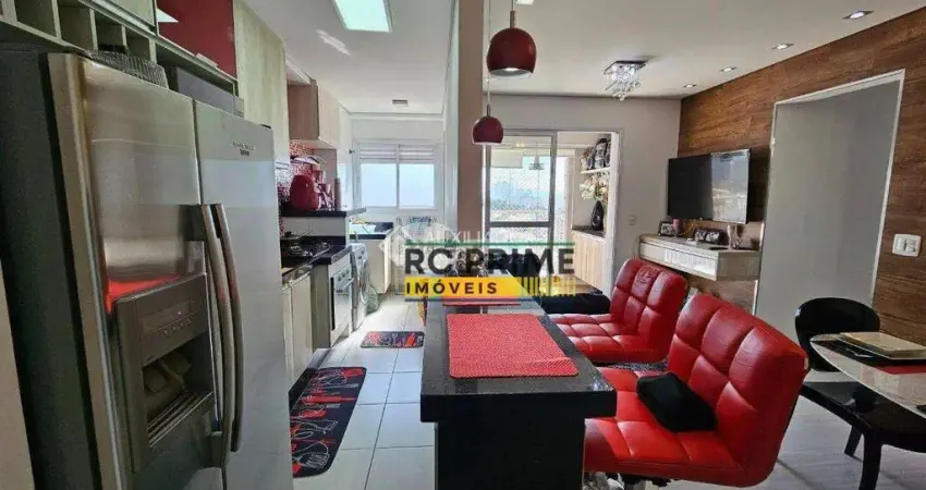 Apartamento com 3 dormitórios à venda, 60 m² por r$ 477.000,00 - vila pires - santo andré/sp