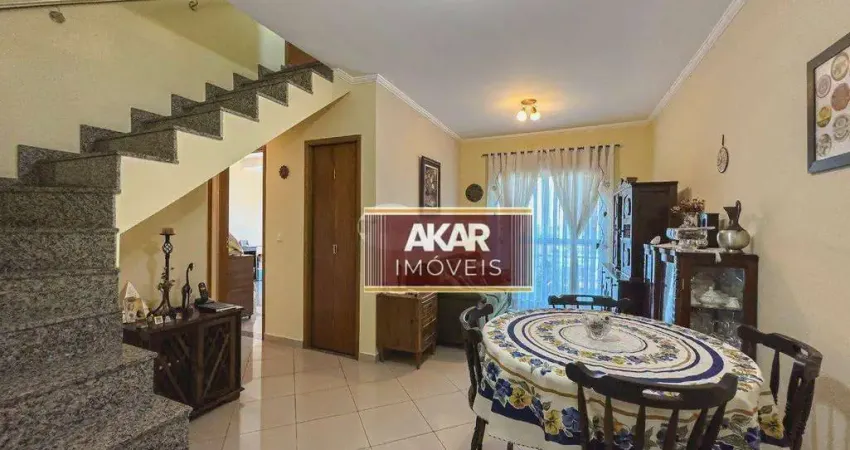 Cobertura com 3 dormitórios à venda, 135 m² por r$ 819.000,00 - rudge ramos - são bernardo do campo/sp