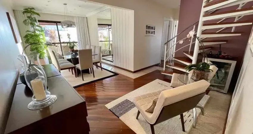 Apartamento duplex com 3 dormitórios à venda, 269 m² por r$ 1.899.000,00 - chácara inglesa - são bernardo do campo/sp