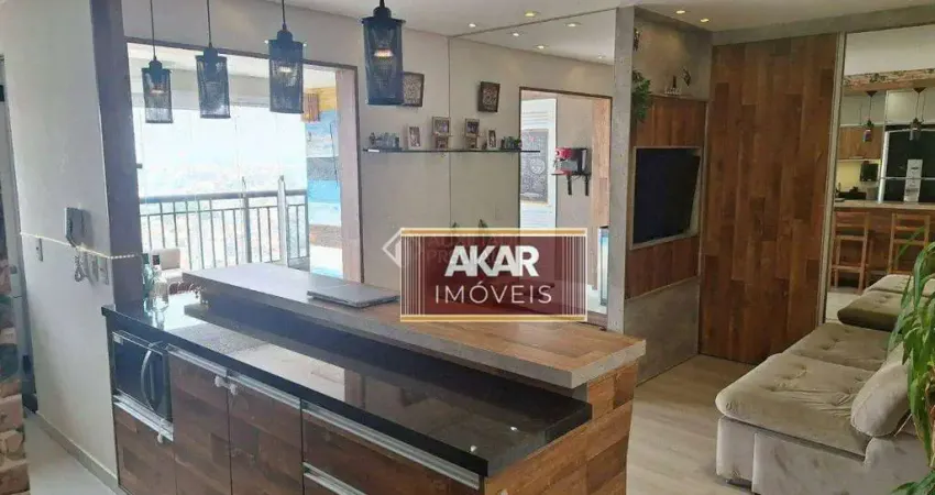 Apartamento com 3 dormitórios à venda, 64 m² por r$ 650.000.000,00 - vila curuçá - santo andré/sp