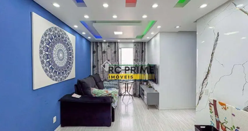 Apartamento com 3 dormitórios à venda, 64 m² por r$ 530.000,00 - utinga - santo andré/sp