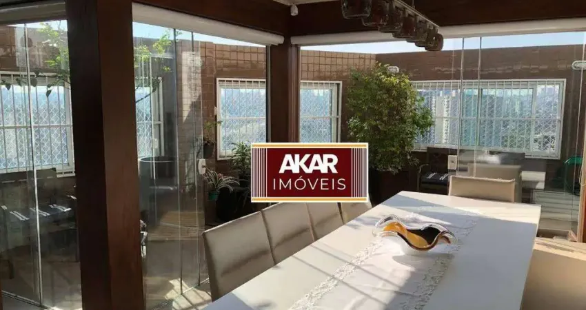 Cobertura com 3 dormitórios à venda, 182 m² por r$ 1.600.000,00 - vila dayse - são bernardo do campo/sp