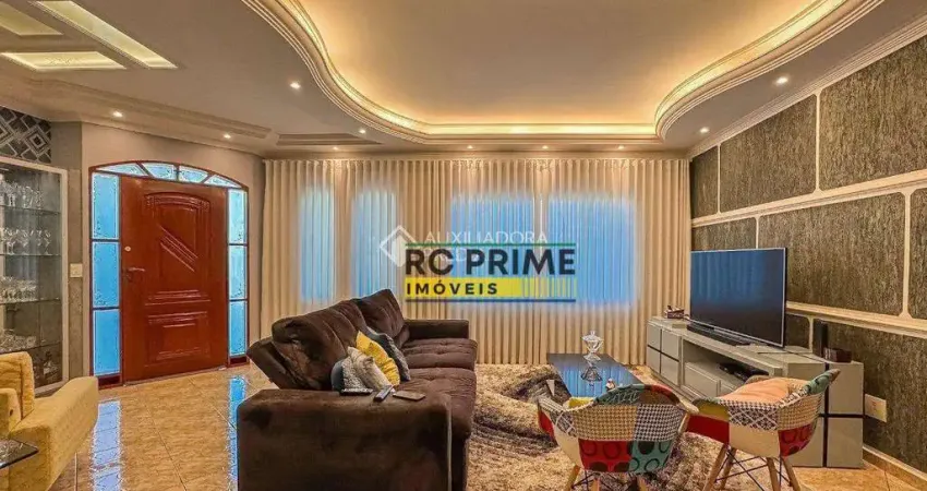 Sobrado com 3 dormitórios à venda, 261 m² por r$ 1.550.000,00 - vila rosa - são bernardo do campo/sp