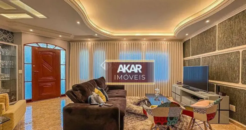 Sobrado com 3 dormitórios à venda, 261 m² por r$ 1.550.000,00 - vila rosa - são bernardo do campo/sp