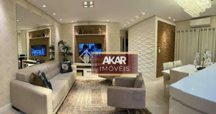 Apartamento com 3 dormitórios à venda, 90 m² por r$ 969.000,00 - santa maria - são caetano do sul/sp