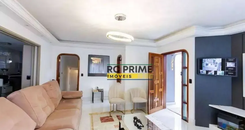 Sobrado com 5 dormitórios à venda, 345 m² por r$ 2.400.000,00 - santa maria - santo andré/sp