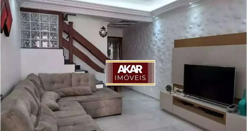 Sobrado com 3 dormitórios à venda, 145 m² por r$ 1.050.000,00 - assunção - são bernardo do campo/sp