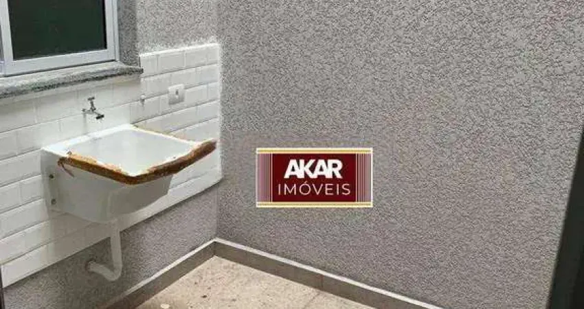 Apartamento com 2 dormitórios à venda, 42 m² por R$ 340.000,00 - Vila Pires - Santo André/SP