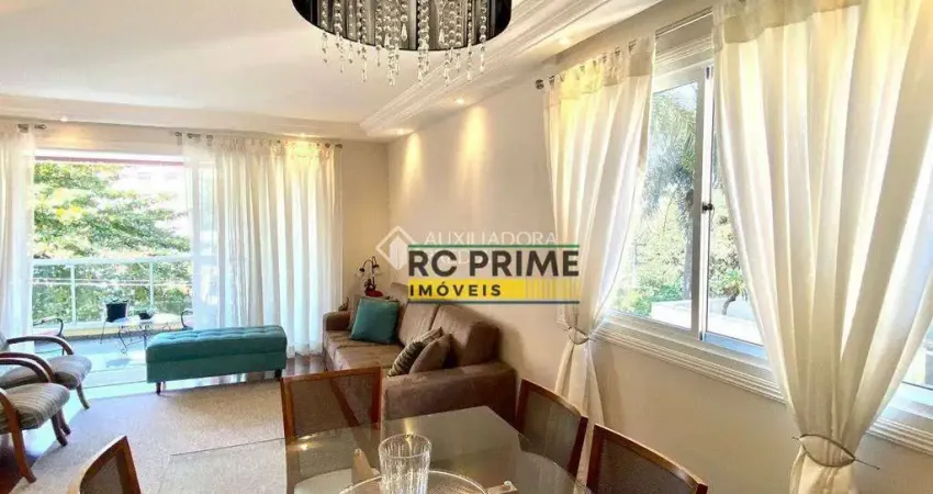 Apartamento com 4 dormitórios à venda, 142 m² por r$ 1.950.000,00 - vila uberabinha - são paulo/sp