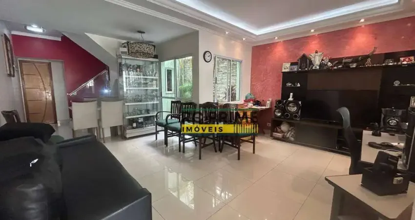 Excelente sobrado com 03 suítes - jardim três marias - sbcampo