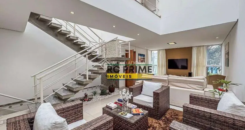 Sobrado com 3 dormitórios à venda, 240 m² por r$ 1.100.000,00 - nova petrópolis - são bernardo do campo/sp