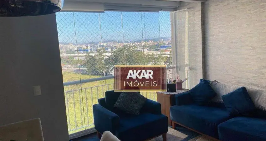 Apartamento com 3 dormitórios à venda, 68 m² - planalto - são bernardo do campo/sp