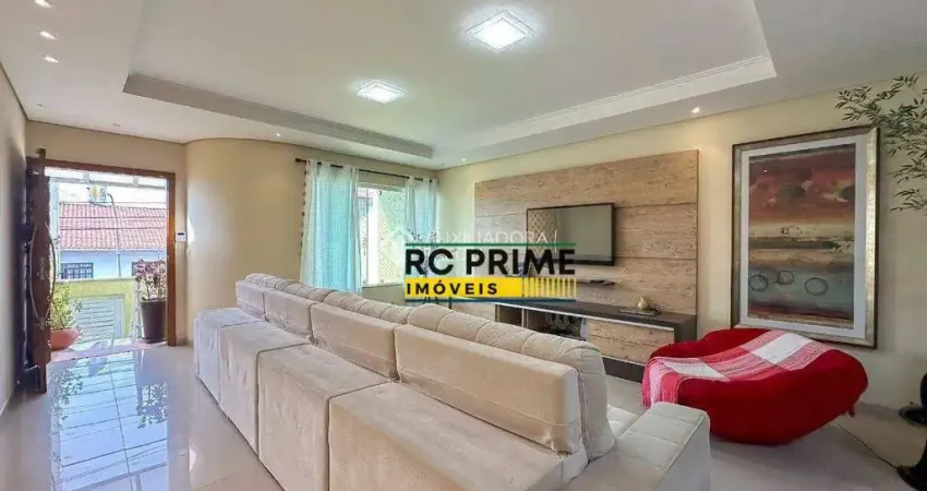 Sobrado com 3 dormitórios à venda, 217 m² por r$ 1.099.000,00 - vila scarpelli - santo andré/sp