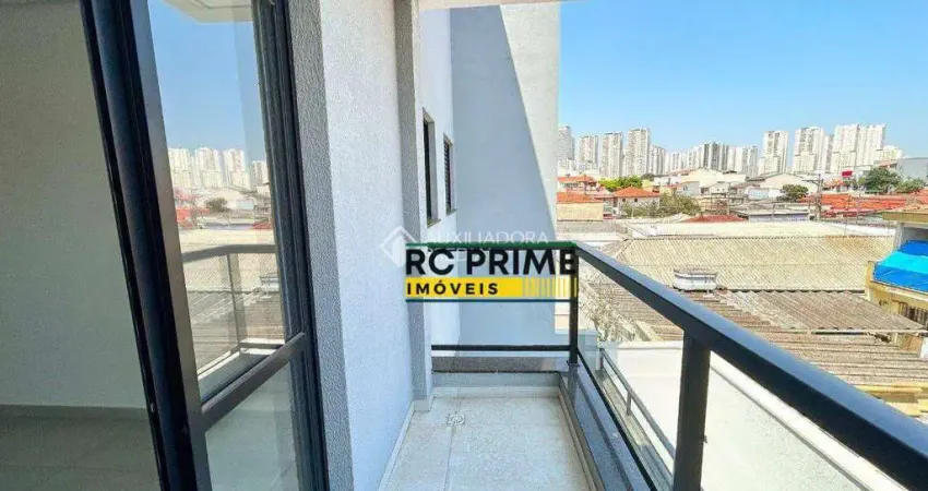 Apartamento com 2 dormitórios à venda, 40 m² por r$ 325.000,00 - jardim ocara - santo andré/sp