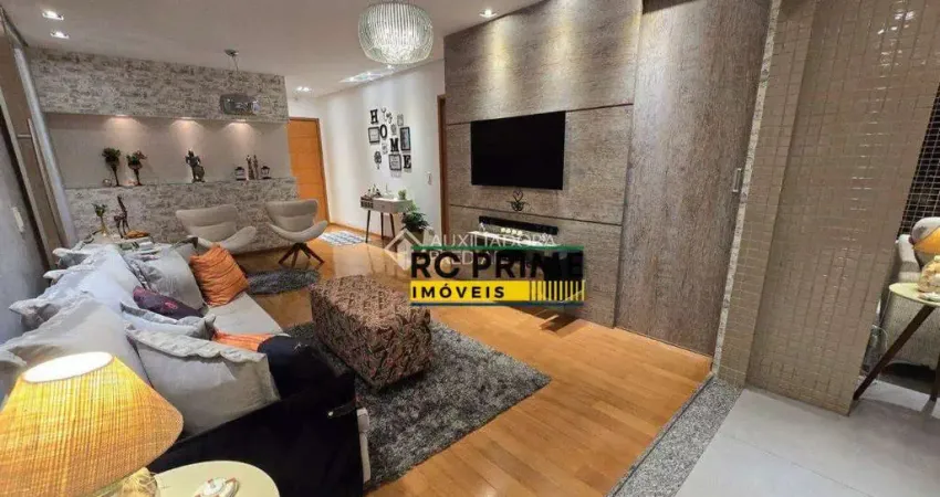 Apartamento com 4 dormitórios à venda, 174 m² por r$ 1.700.000,00 - anchieta - são bernardo do campo/sp