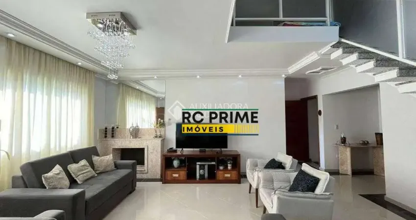 Sobrado com 3 dormitórios à venda, 240 m² por r$ 1.285.000,00 - vila camilópolis - santo andré/sp