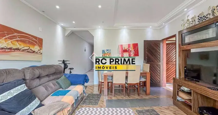 Sobrado com 3 dormitórios à venda, 159 m² por r$ 680.000,00 - jardim ipanema - santo andré/sp