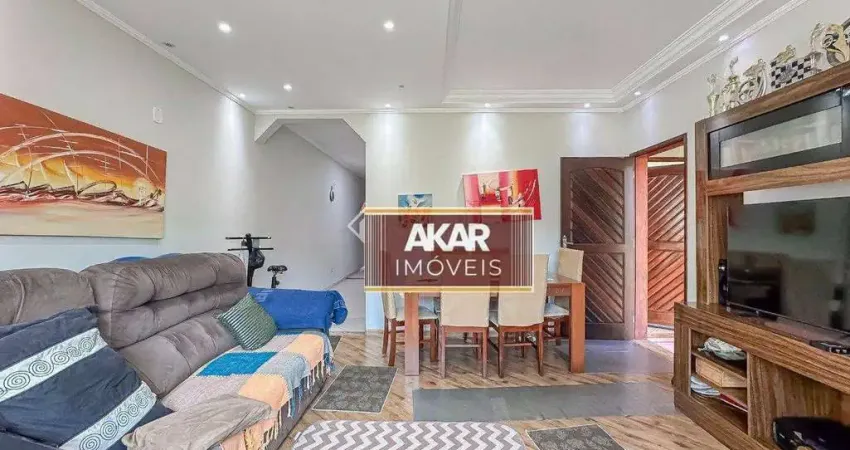 Sobrado com 3 dormitórios à venda, 159 m² por r$ 680.000,00 - jardim ipanema - santo andré/sp