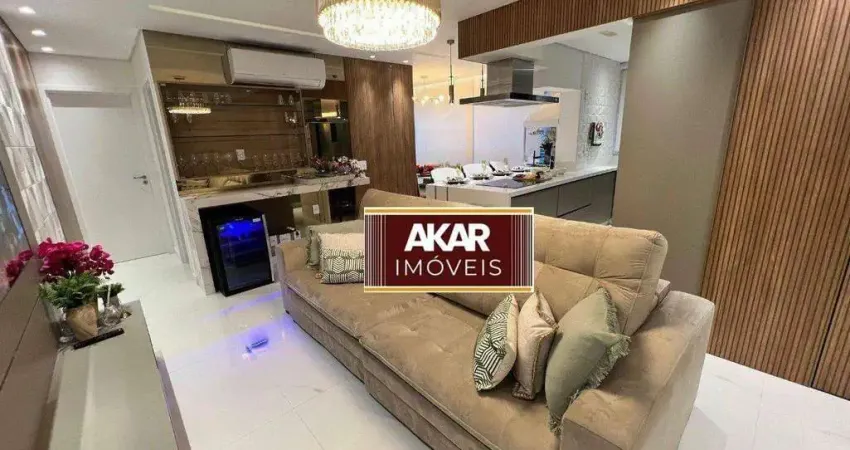 Apartamento com 2 dormitórios à venda, 78 m² por r$ 1.068.000,00 - vila baeta neves - são bernardo do campo/sp