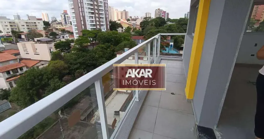 Apartamento novo com 2 dormitórios à venda, 46 m² - vila bastos - santo andré/sp