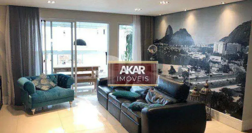 Apartamento com 3 dormitórios à venda, 156 m² por r$ 2.300.000,00 - santa paula - são caetano do sul/sp