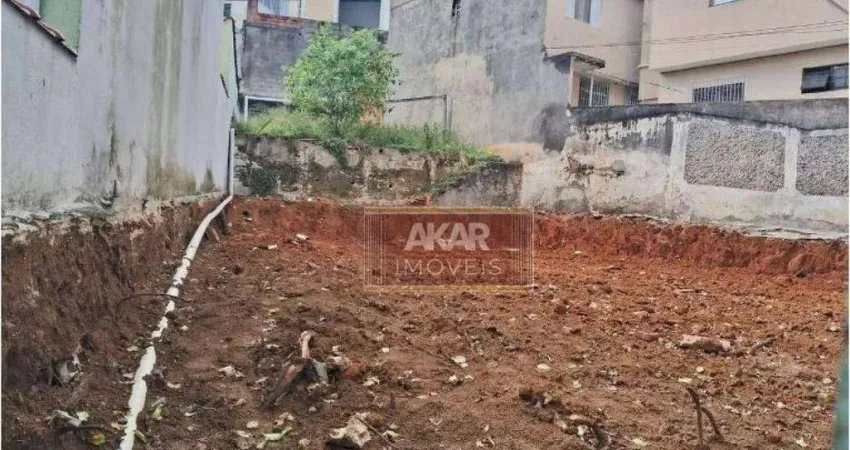 Terreno à venda, 272 m² por r$ 350.000,00 - parque oratório - santo andré/sp