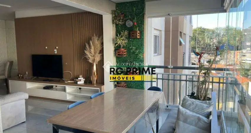Apartamento com 3 dormitórios 2 vagas à venda, 96 m²  - baeta neves - são bernardo do campo/sp