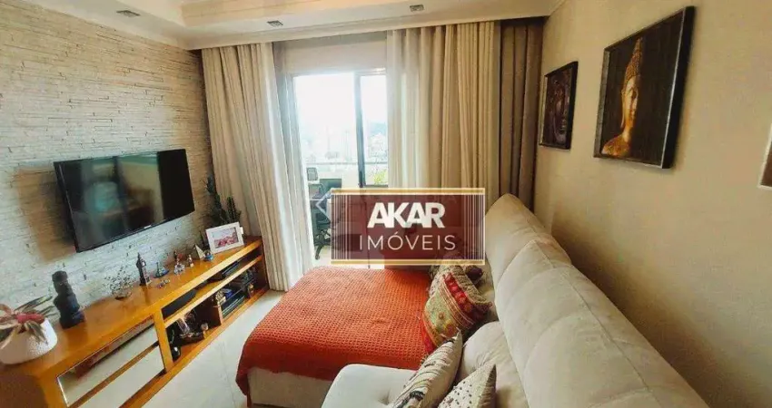 Apartamento com 2 dormitórios à venda, 60 m² por r$ 410.000,00 - demarchi - são bernardo do campo/sp