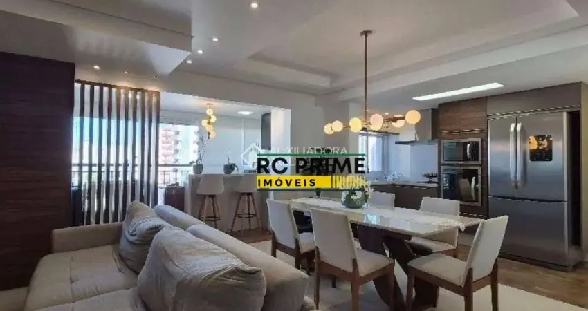 Apartamento com 3 dormitórios 2 suítes à venda, 123m²- centro - santo andré/sp