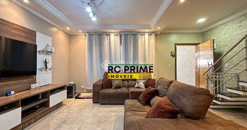 Sobrado com 3 dormitórios à venda, 199 m² por r$ 960.000,00 - alves dias - são bernardo do campo/sp