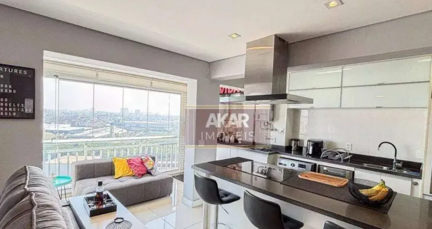Apartamento com 2 dormitórios à venda, 67 m² por r$ 700.000,00 - vila homero thon - santo andré/sp