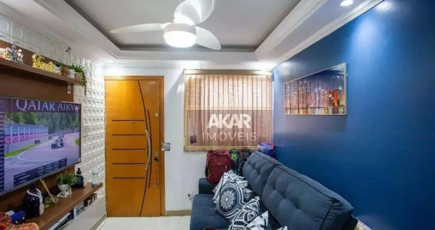 Apartamento com 2 dormitórios à venda, 50 m² por r$ 300.000,00 - centro - diadema/sp