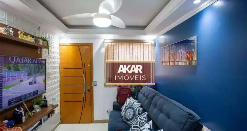 Apartamento com 2 dormitórios à venda, 50 m² por r$ 300.000,00 - centro - diadema/sp