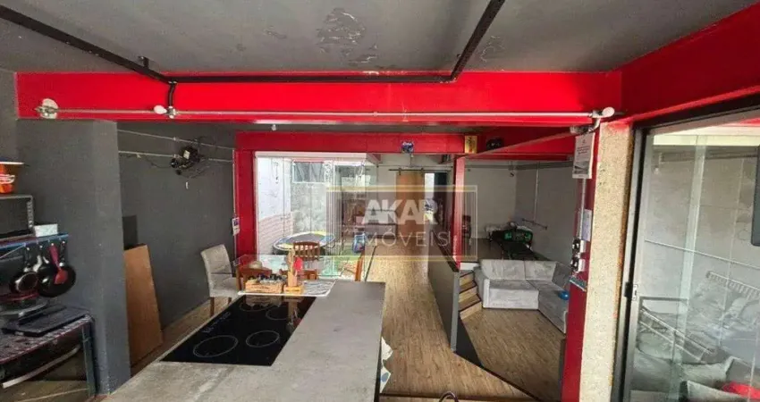 Casa com 1 dormitório à venda, 167 m² por r$ 490.000,00 - jardim santo antônio - santo andré/sp