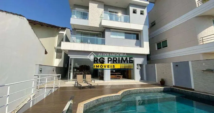 Sobrado com 4 dormitórios à venda, 690 m² por r$ 6.300.000,00 - swiss park - são bernardo do campo/sp