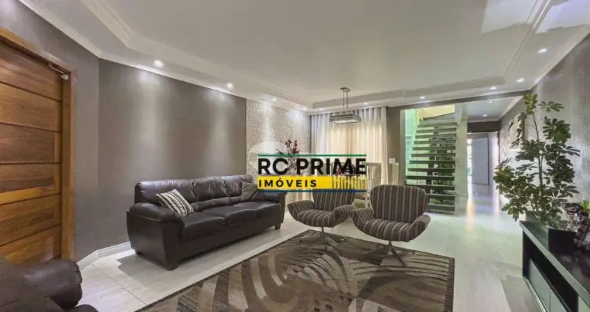 Sobrado com 3 dormitórios à venda, 226 m² por r$ 1.185.000,00 - vila caminho do mar - são bernardo do campo/sp