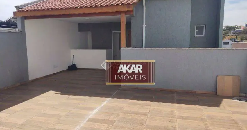 Cobertura com 3 dormitórios à venda, 210 m² por r$ 780.000 - vila pires - santo andré/sp