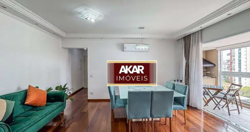 Apartamento com 3 dormitórios à venda, 142 m² por R$ 1.325.000,00 - Jardim - Santo André/SP