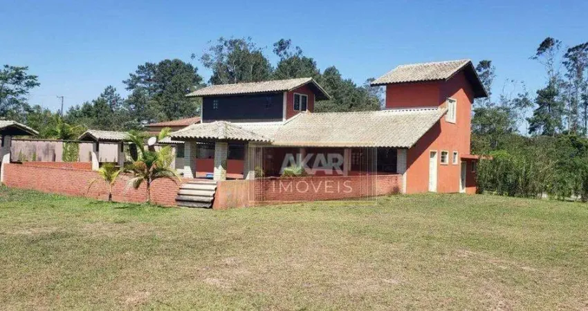 Chácara com 3 dormitórios à venda, 2 m² por r$ 1.390.000,00 - zanzala - são bernardo do campo/sp