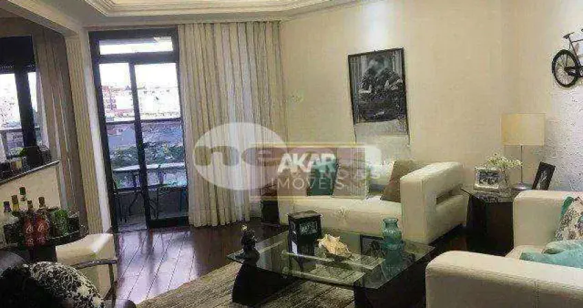 Apartamento  à venda com 127m² 3 dormts, 2 suítes 2 vagas - são bernardo do campo - centro