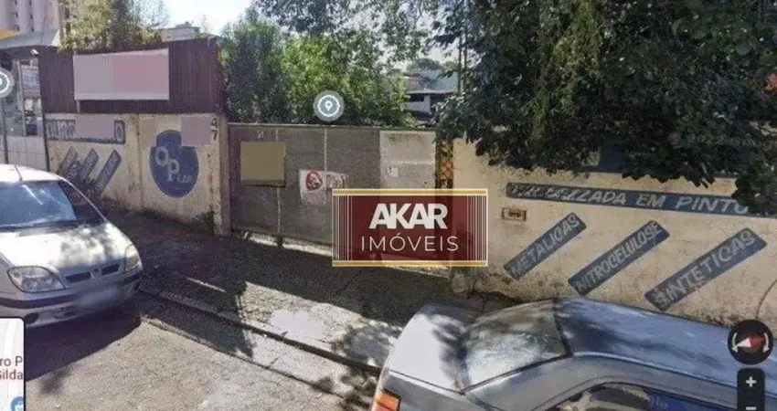 Terreno residencial à venda, vila gilda, santo andré - te0443.