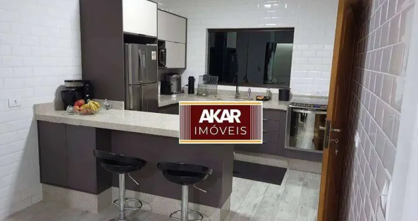 Sobrado com 3 dormitórios à venda, 160 m² por R$ 848.000,00 - Vila Planalto - São Bernardo do Campo/SP