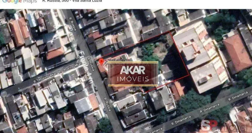 Terreno à venda na Rua Rússia, 360, Taboão, São Bernardo do Campo