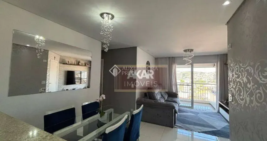 Apartamento à venda condomínio arcádia 80 metros, 3 dormts, 1 suíte, 1 vaga centro - são bernardo