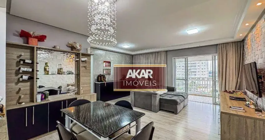 Apartamento com 3 dormitórios à venda, 91 m² por r$ 870.000,00 - vila lusitânia - são bernardo do campo/sp