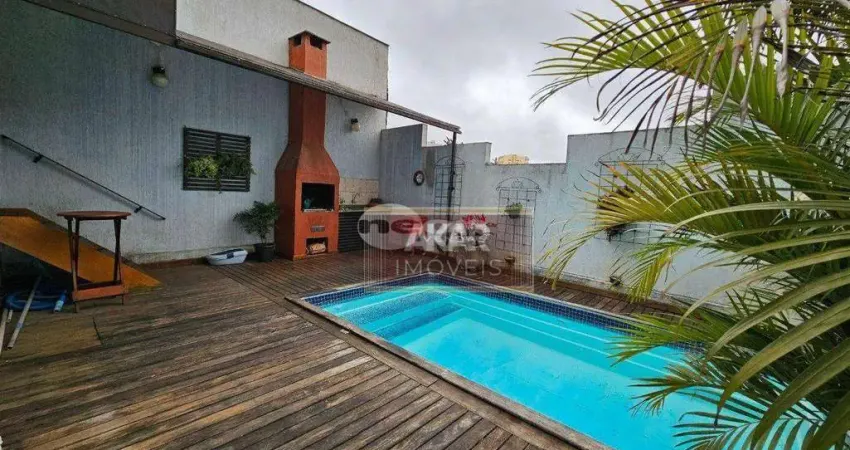 Sobrado com piscina, 5 vagas- são caetano do sul - santa maria