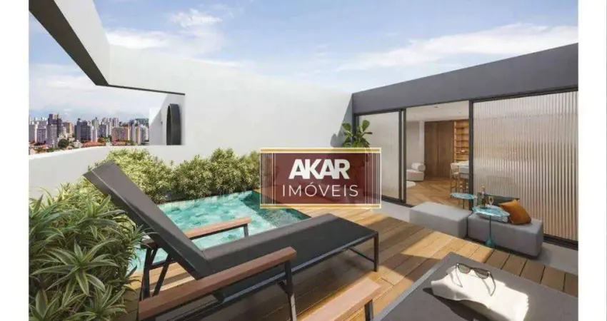 Apartamento com 3 quartos e 128m², em construção, à venda em jardim, santo andré.
