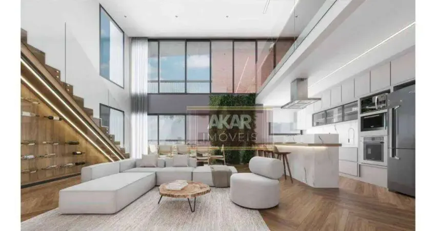 Apartamento com 3 quartos e 128m², em construção, à venda em jardim, santo andré.